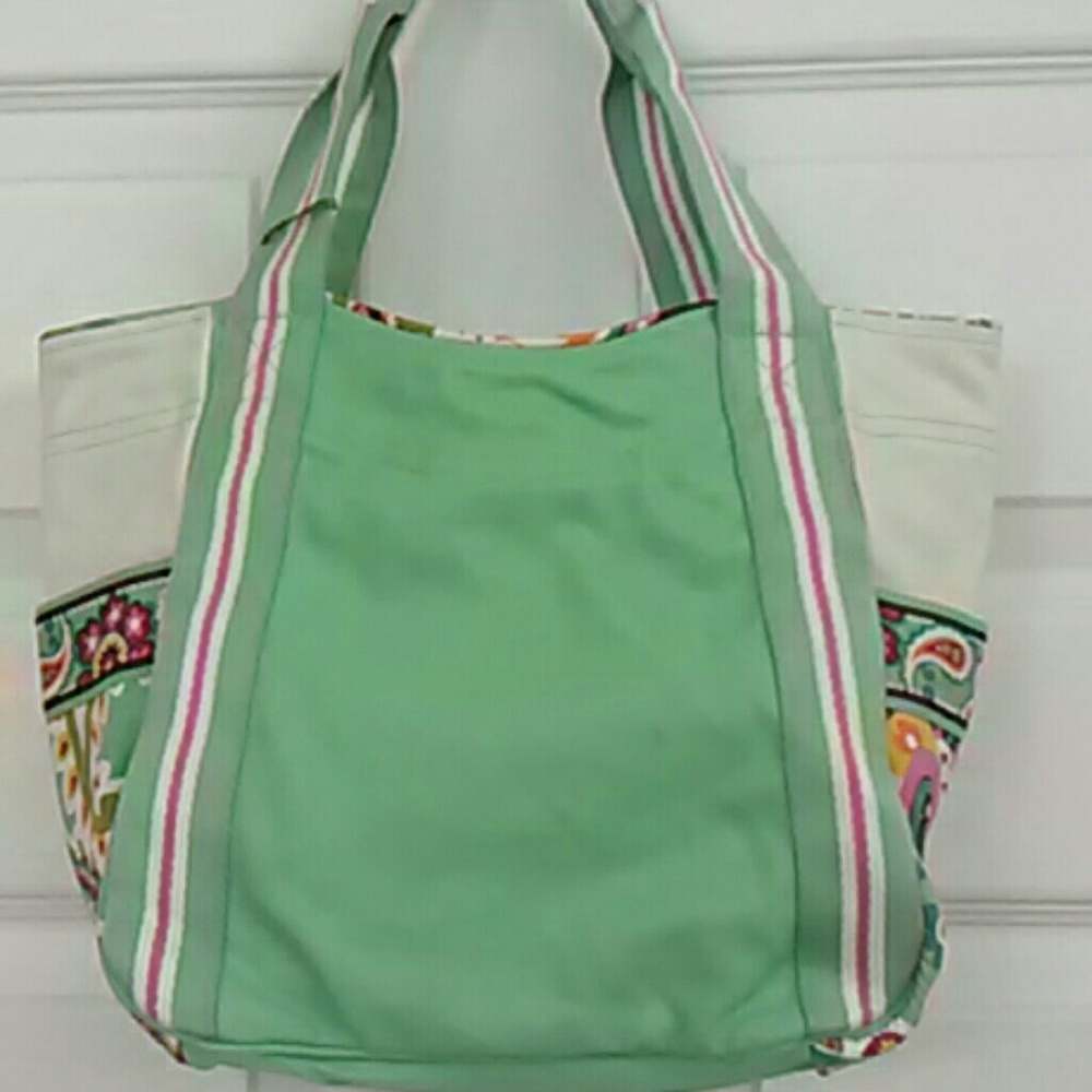 Vera Bradley small colorblock tote Tutti Frutti